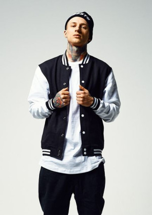 Bluza 2-tone College Black/White