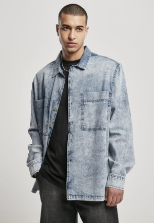 Oversized Denim Acid Washed