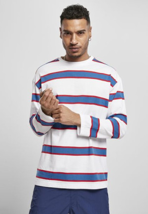 Light Stripe Oversized White/Sportyblue