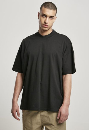 Oversized Henley Black