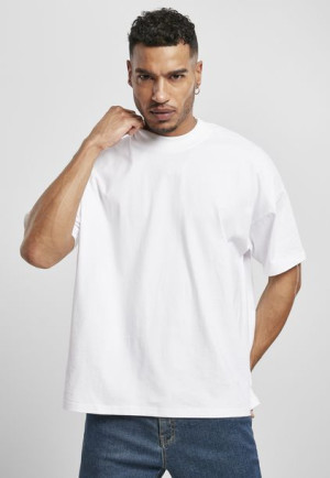 T-shirt Oversized Mock Neck White