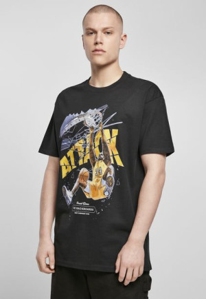 T-shirt Attack Player Oversize Black