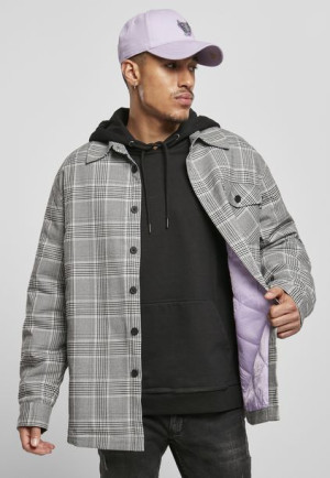 Plaid Out Quilted Black/White