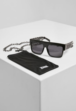 Zakynthos with Chain Black/Silver