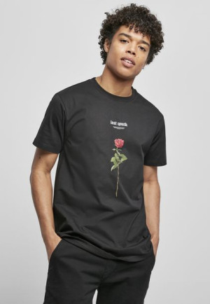 T-shirt Lost Youth Rose Black