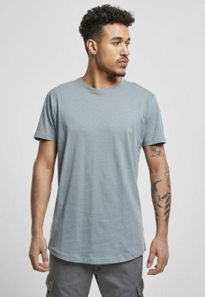 T-shirt Shaped Long Dustyblue