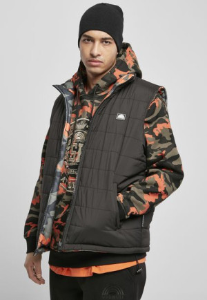 Reversible Bubble Vest Black