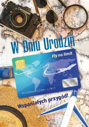 Kartka urodzinowa z kartą kredytową GIFT 138