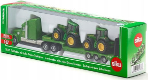 Siku 1837 Ciężarówka + 2 Traktory John Deere 1:87
