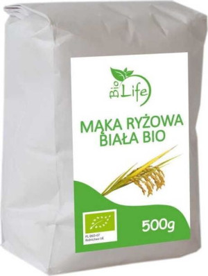 Mąka ryżowa biała 500g EKO Bio Life