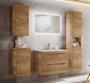 Meble Łazienkowe Dąb Złoty Craft ARUBA CMD