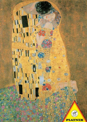 Puzzle 1000 Klimt Pocałunek Piatnik
