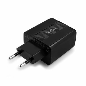Ładowarka sieciowa VIDVIE PLE231 3xUSB + kabel Lightning 3.4A czarny