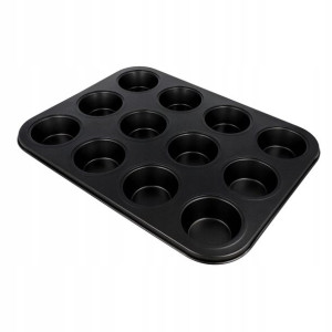 BLACHA FORMA CIASTEK 12 szt BABECZEK muffinek