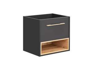 Szafka pod umywalkę 60cm BARNI Szary / Artisan CMD