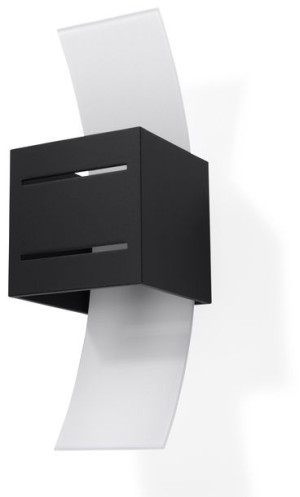 Lampa ścienna LORETO Czarny SL.0201 Sollux