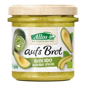 Pasta Kremowa z Awokado Bezglutenowa Bio 140 g - Allos
