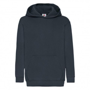 Dziecięca bluza z kapturem Hooded Sweat Fruit of the Loom Ciemnogranatowy 7