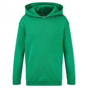 Dziecięca bluza z kapturem Hooded Sweat Fruit of the Loom Retro Heather Gre