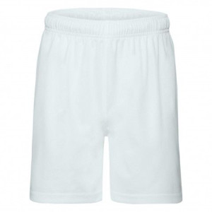 Dziecięce spodenki sportowe Performance Fruit of the Loom Biały 5-6