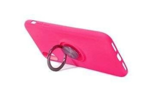Etui Silicone Ring Samsung Galaxy A21s Różowy