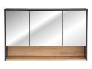 Szafka z lustrem 100cm BARNI Szary /Artisan CMD