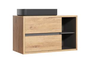 Szafka pod umywalkę 100cm DIVA Shetland/Grafit CMD