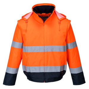 Kurtka ostrzegawcza 2 w 1 Essential 3XL