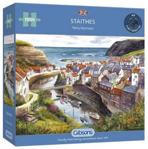 Puzzle 1000 Staithes/north Yorkshire G3