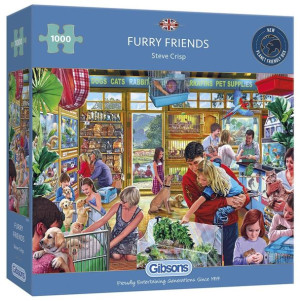 Puzzle 1000 Futrzaści Przyjaciele G3