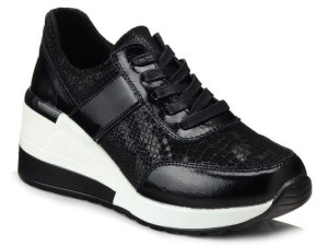 Sneakersy damskie na koturnie S.BARSKI 21131