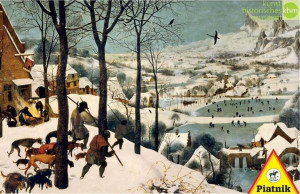 Puzzle 1000 Brueghel, Myśliwi Na Śniegu Piatnik