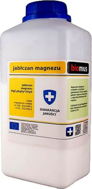 Jabłczan magnezu 500g BIOMUS