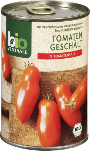 Pomidory bez skóry 400g EKO Bio-Zentrale
