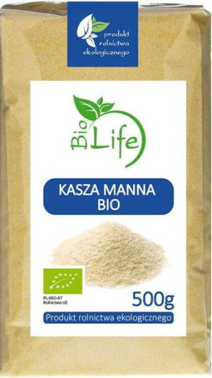 Kasza manna 500g EKO Bio Life