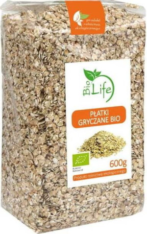 Płatki gryczane 600g EKO Bio Life