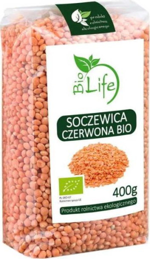 Soczewica czerwona 400g EKO Bio Life