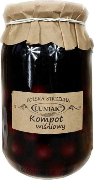 Kompot wiśniowy 870g Luniak