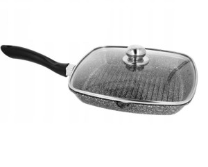 atelnia grillowa z pokrywą 28cm indukcja, gaz