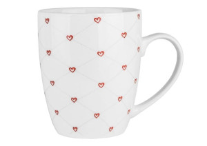Kubek Gatunkowa Porcelana Serduszka Veroni 360ml.
