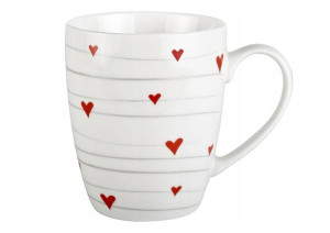 Kubek Gatunkowa Porcelana Serduszka Veroni 360ml.