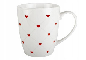 Kubek Gatunkowa Porcelana Serduszka Veroni 360ml.