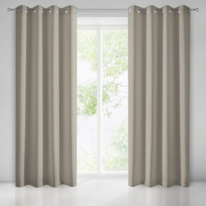 Zasłona Gotowa  Cappucino D91/Z/PARISA/CAP 135X250 PRZEL 350