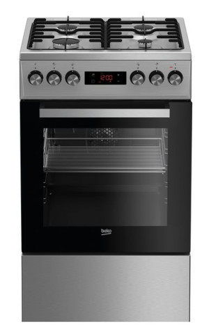 Kuchnia gazowo-elektryczna BEKO FSET52324DXDS