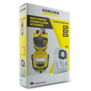 Oryginalne worki do odkurzacza Karcher WD4 WD5 WD6