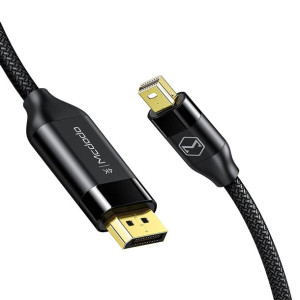 Mcdodo Kabel Mini Dp Do Dp 4k Hdr Czarny 2m Ca-8150