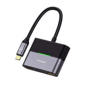 Mcdodo Rocky Series Adapter Usb-c Do 2x Hdmi 4k 60hz