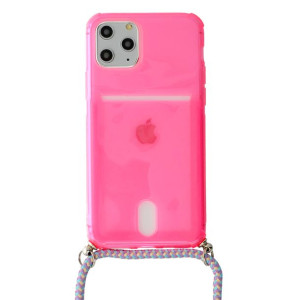 Strap Fluo Case do iPhone 11 Różowy