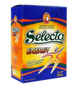 Yerba Mate Selecta Energy 500g z guaraną