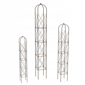PERGOLA METALOWA Ogrodowa Róże Trejaż RDZA KORTEN